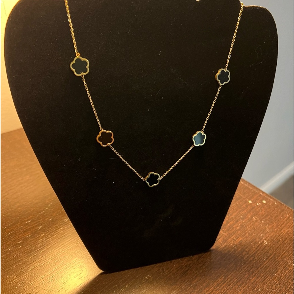 Clover leaf necklaces